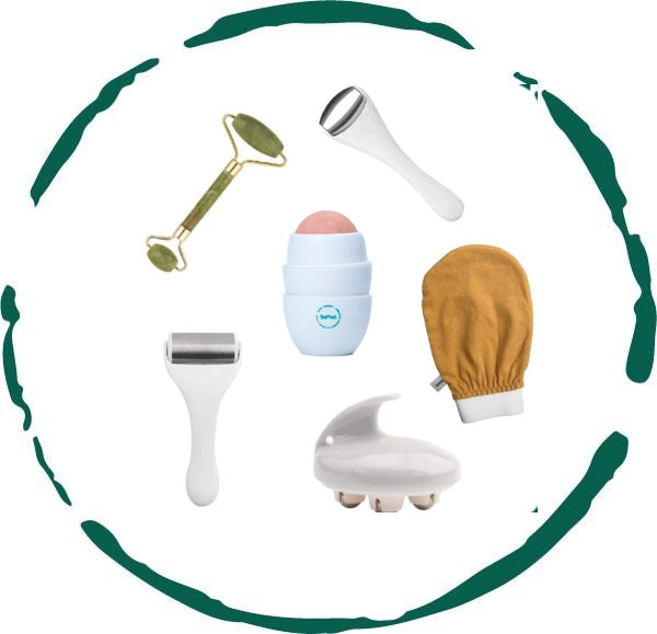 Skincare Accessories Collection – 6-Piece At-Home Spa Tool Set