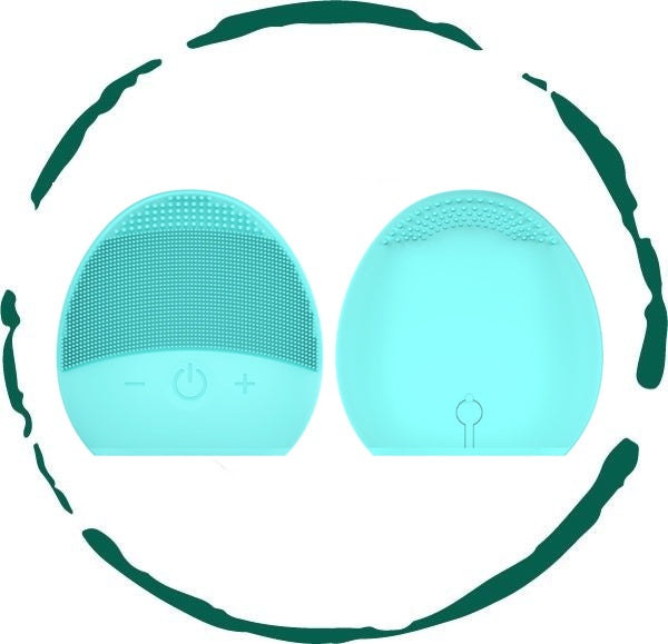 Rechargeable Facial Cleansing Brush – Deep Cleansing Silicone Exfoliator