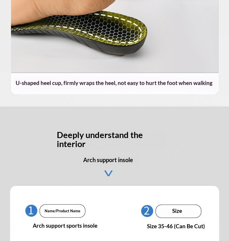 Akusoli insole full pair top view