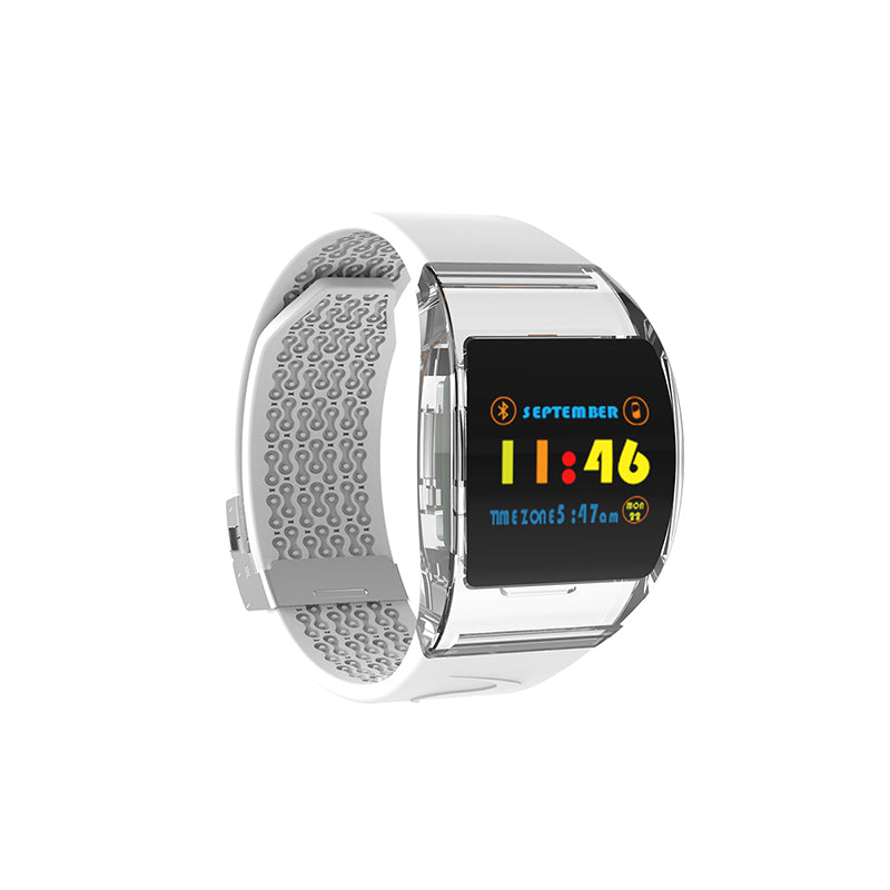 Arc Glass Smart Bracelet – Fitness & Health Monitor Watch with Heart Rate & Sleep Tracking
