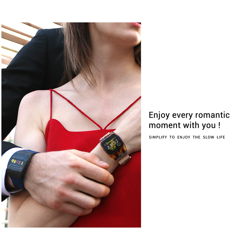 Arc Glass Smart Bracelet – Fitness & Health Monitor Watch with Heart Rate & Sleep Tracking