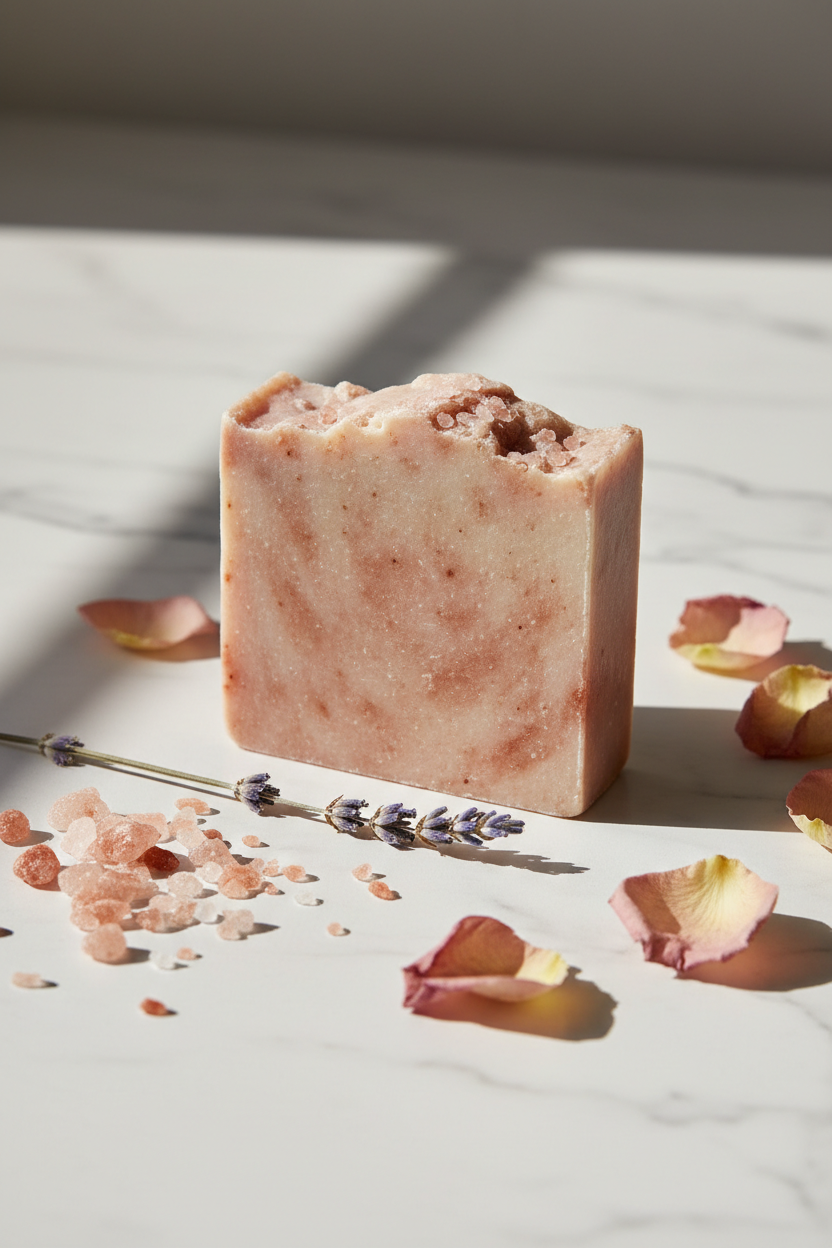 Himalayan Natural Soap Bar – Handcrafted with Pink Salt & Premium Oils